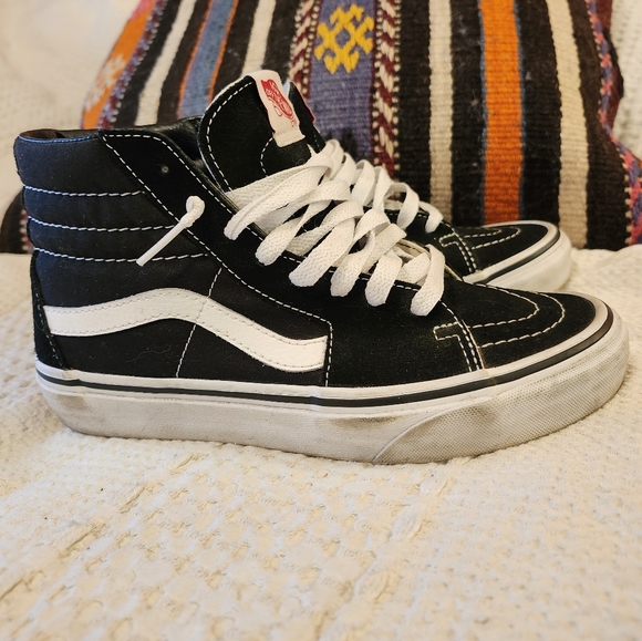 Vans, Old Skool Sk8 Hi, Size 6.5 Women's/ Size 5 Men's - Picture 3 of 8